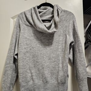 Blue Buttercup Grey Lightweight Maternity Sweater